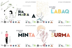 CLAV Live Sessions anunciam primeiros nomes de 2022