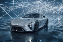 Estreia mundial do Lexus LFA concept - Um conceito de carro desportivo elétrico a bateria (BEV) concebido para incorporar o lema da Lexus «Discover Immersion» 