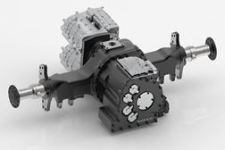 Volvo Trucks apresenta um novo eixo totalmente elétrico para maior autonomia - Disponibiliza mais espeço para baterias