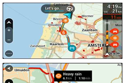 TomTom vai usar informação meteorológica em tempo real para calcular percursos mais rápidos