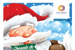 Pai Natal chega ao Centro Comercial Gaia Jardim dia 13 de Dezembro