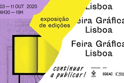 Continuar a Publicar!  3ª edição Feira Gráfica Lisboa 