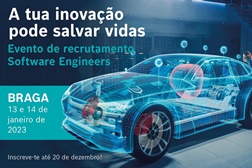 Bosch escolhe Braga para desenvolvimento de software para airbags e travões - Recrutamento de 100 pessoas até final de 2023