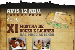 XI Mostra de Doces e Licores e Baile de S. Martinho na Casa do Povo de Avis 