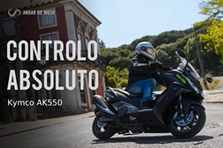 Teste Kymco AK550 - Controlo Absoluto