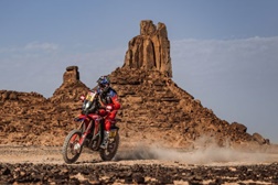 Dakar 2022 – Etapa 9 –Wadi Ad-Dawasir - Wadi Ad-Dawasir  - Cornejo vence de novo, Rodrigues 11º  - Os 287 km de especial ficaram marcados por mais um triunfo da Honda de "Nacho" Cornejo