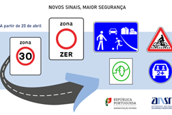 Já conhece os novos sinais de trânsito que passam a ser usados a partir de 20 de abril?