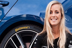 Sueca Mikaela Åhlin-Kottulinsky é piloto de testes dos pneus Continental  - Para a nova competição de SUVs elétricos: Extreme E