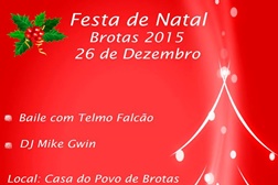 Brotas em festa no Natal