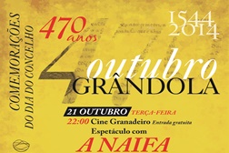 Grândola apresenta “A Naifa” - Espetáculo Comemorativo dos 470 anos da atribuição de Foral