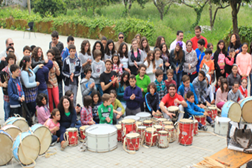 Grande estreia da opÁ! a 9 de Julho, com mais de 100 jovens percussionistas em palco!