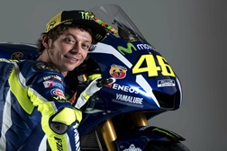 Valentino Rossi na Yamaha até 2018