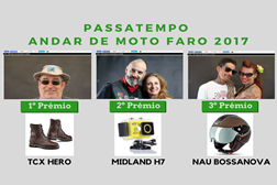 Apurados os vencedores do Passatempo andar de moto Faro 2017