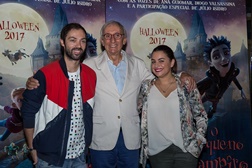Júlio Isidro, Ana Guiomar e Diogo Valssassina dão voz aos personagens de "O Pequeno Vampiro"