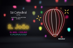 Os Santos Populares “invadem” o SÉ CATEDRAL Hotel Porto - A 23 de Junho entre as 18:30 e as 22:30