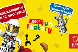 MAR Shopping Matosinhos vai ter a 1ª Lego Fun Factory do Norte 