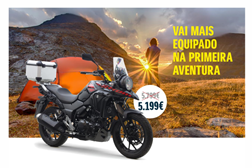 Suzuki V-Strom 250cc com mais Equipamento e com preço promocional