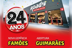 Roady reforça posicionamento em Portugal com duas novas lojas - Guimarães e reabertura da loja de Famões, em Lisboa  