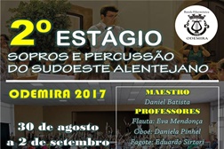 2º Estágio de Sopros e Percussão do Sudoeste Alentejano