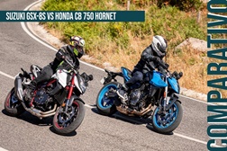 Comparativo Suzuki GSX-8S vs. Honda CB 750 Hornet