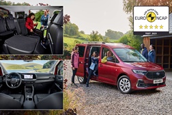 Nova Ford Tourneo Connect passa a integrar a gama 5 Estrelas Euro NCAP  - Este veículo registou pontuação máxima na colisão com uma barreira lateral