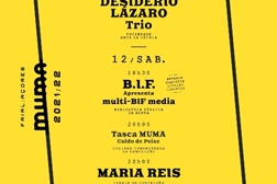 MUMA regressa em março com Desidério Lázaro. B.I.F., Maria Reis e Pista