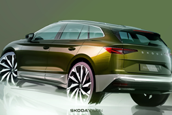 Vislumbre da nova gama Škoda Enyaq - Best-seller elétrico atualizado com design modern solid