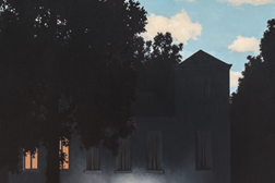 Imagem: Rene Magritte, Empire of Light (O Império das Luzes), 1953-54. Fundação The Solomon R. Guggenheim, Coleção Peggy Guggenheim, Veneza 1976. 76.2553.102