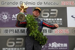 António Félix da Costa vence o GP de Macau de Fórmula 3 e entra para a história do desporto nacional
