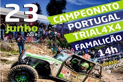 Contagem decrescente até etapa de Famalicão - Trial 4x4 dias 22 e 23 de junho, em Vila Nova de Famalicão