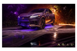 Lexus e Adidas personalizam o novo RX - Homenagem a "Black Panther: Wakanda para sempre" da Marvel