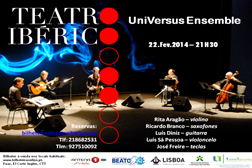 Concerto Universus Ensemble no Teatro Ibérico