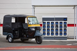 Honda vai iniciar o serviço de partilha de baterias para Tuk-Tuks - Na Índia em 2022 com o sistema MPP e: