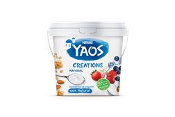 Novo iogurte grego YAOS surpreende o paladar com ingredientes 100% naturais