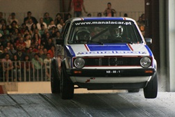 Bernardes e Laurinda divertiram-se no Motorshow