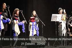 III Festa da Marioneta e da Música apresenta "Os Músicos de Bremen" 