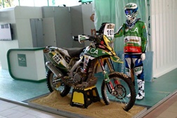 Moto do Dakar de Mário Patrão em exposição em Santarém até 16 de Junho