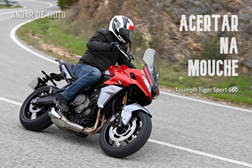 Teste Triumph Tiger Sport 660 - Acertar na Mouche