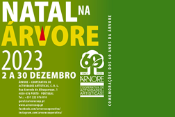 Natal na Cooperativa Árvore - Exposição até 30 de Dezembro