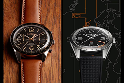 Sugestões de Natal Bell & Ross em tons de vermelho, branco e dourado