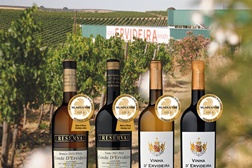 Ervideira sai vitoriosa no concurso internacional Mundus Vini 2025 - 4 Medalhas de Ouro e duas medalhas Best of Show