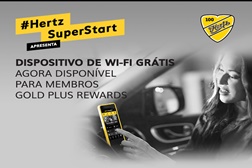 Hertz inova com oferta de Wi-Fi 4G  - Através do novo dispositivo Hertz Connect