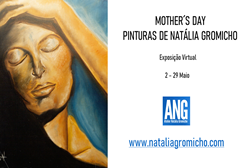 Exposição de pintura virtual “Mother´s day” no Atelier Natália Gromicho