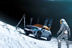 Opel revela Corsa Moon II para turismo espacial - Veículo de diversão “lunar” movido a energia solar 