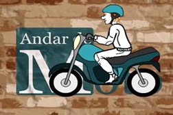 Andar de moto