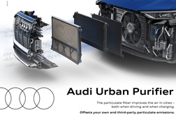 Audi Urban Purifier - Recolhe as partículas da área circundante ao automóvel