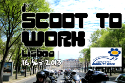 Lisboa comemora o 1º “Scoot to Work” no dia 16 de Setembro