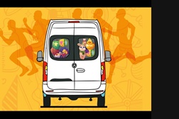 C. Santos e Runporto querem “carregar” Mercedes eSprinter de brinquedos - A propósito da Maratona do Porto