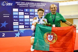 Maria Martins vice-campeã europeia de eliminação   - Campeonato da Europa de Pista Sub-23 e Juniores