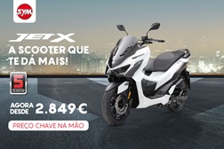 SYM lança campanha "chave na mão" para a JET X 125